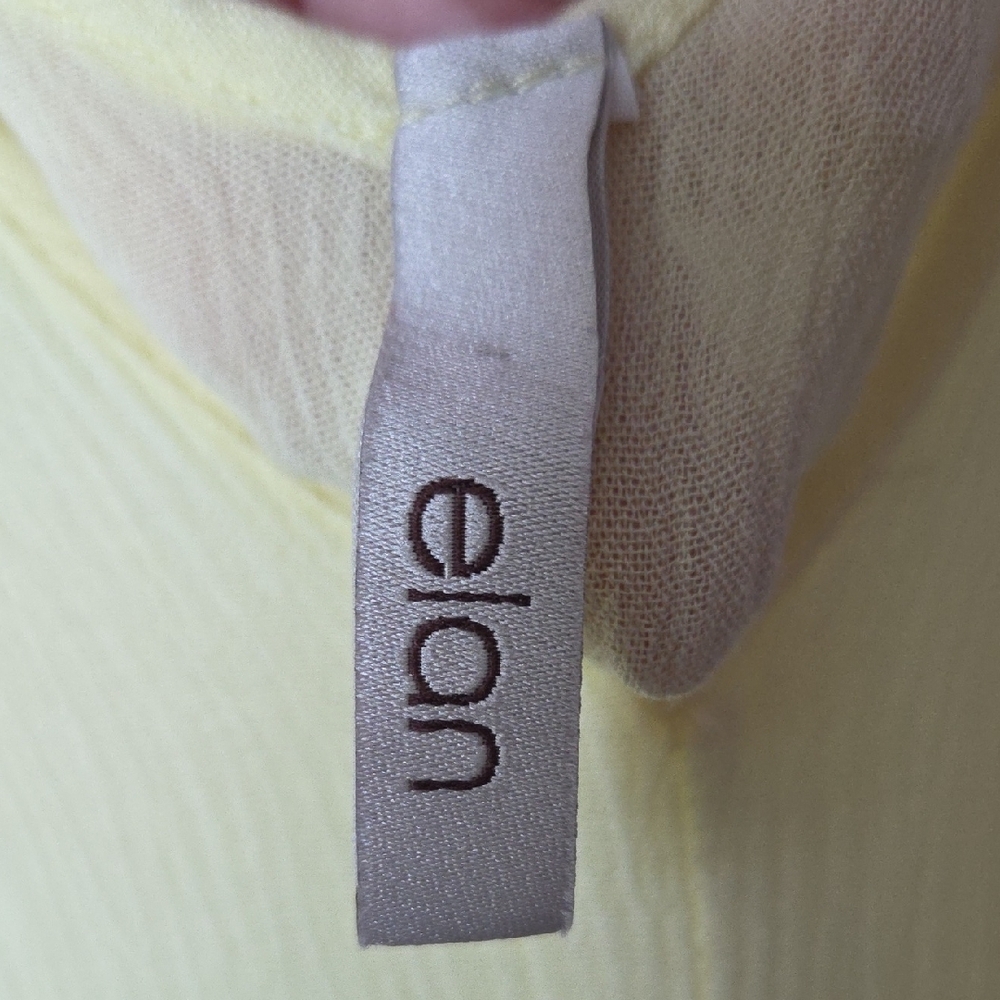 Elan Yellow Maxi Dress - Picture 2 of 3